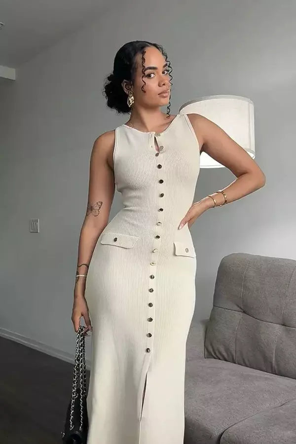 Fiorella Midi Elbise