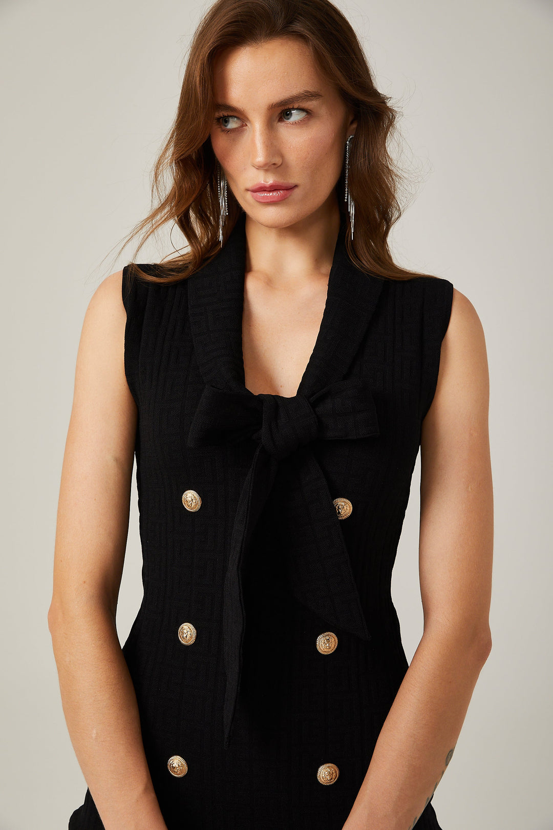 Charlotte örme mini elbise