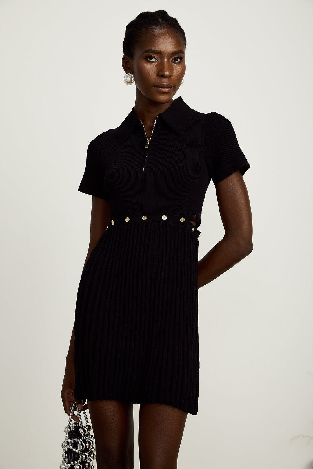 Coline pile mini elbise