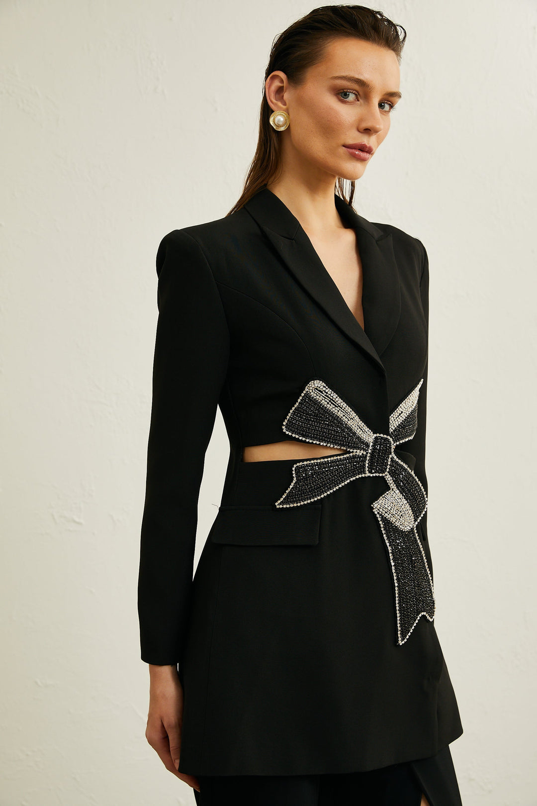 Justine blazer mini elbise