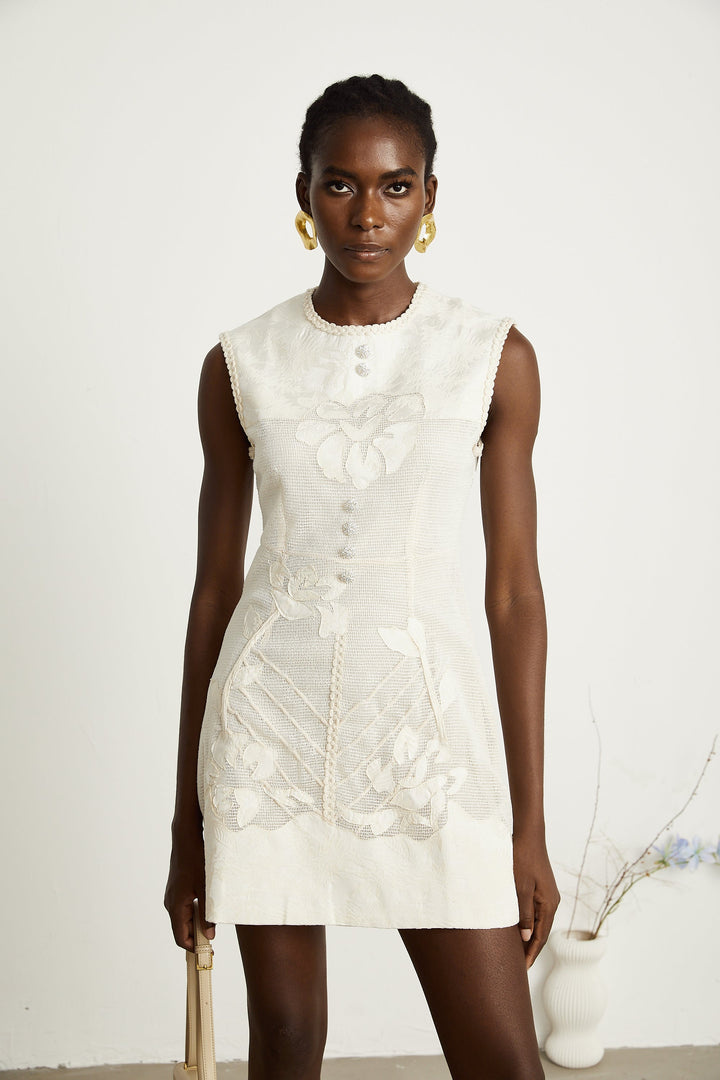 Capucine mini elbise