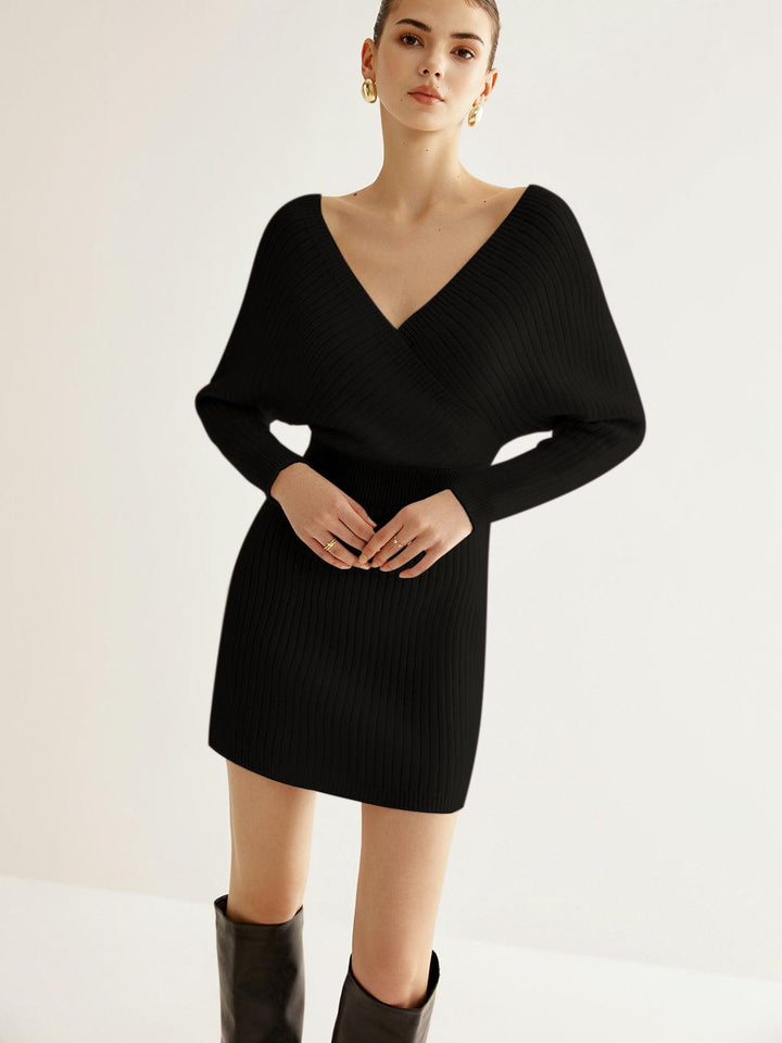 Criss Cross Cinched Kazak Elbise