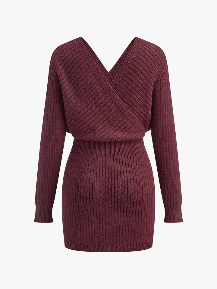 Criss Cross Cinched Kazak Elbise