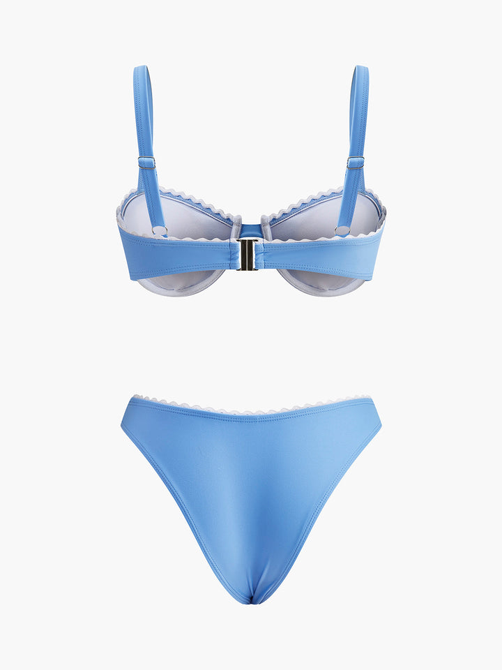 Taraklı Kesim Bikini Takımı