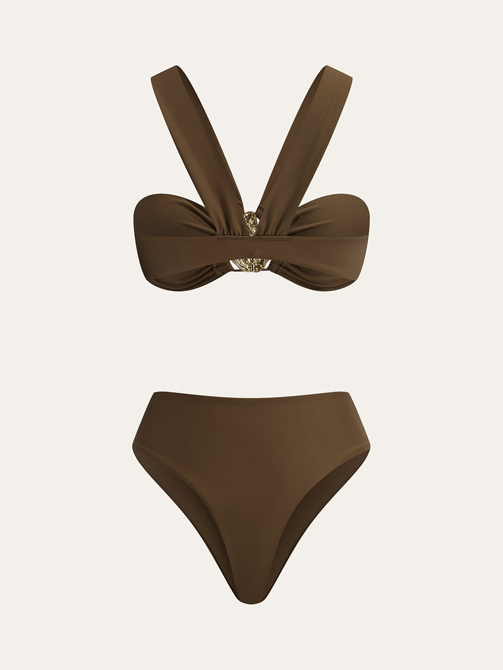 Metal Dekor Bikini Takımı