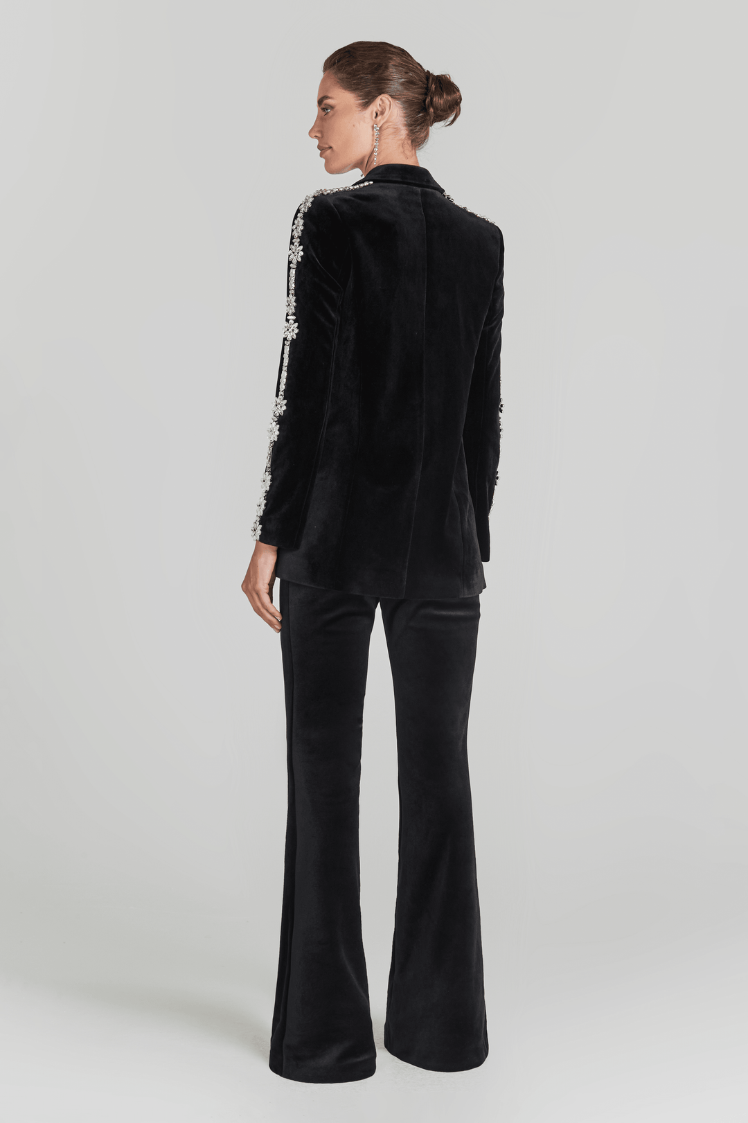 Lumina Velvet Blazer Ceket