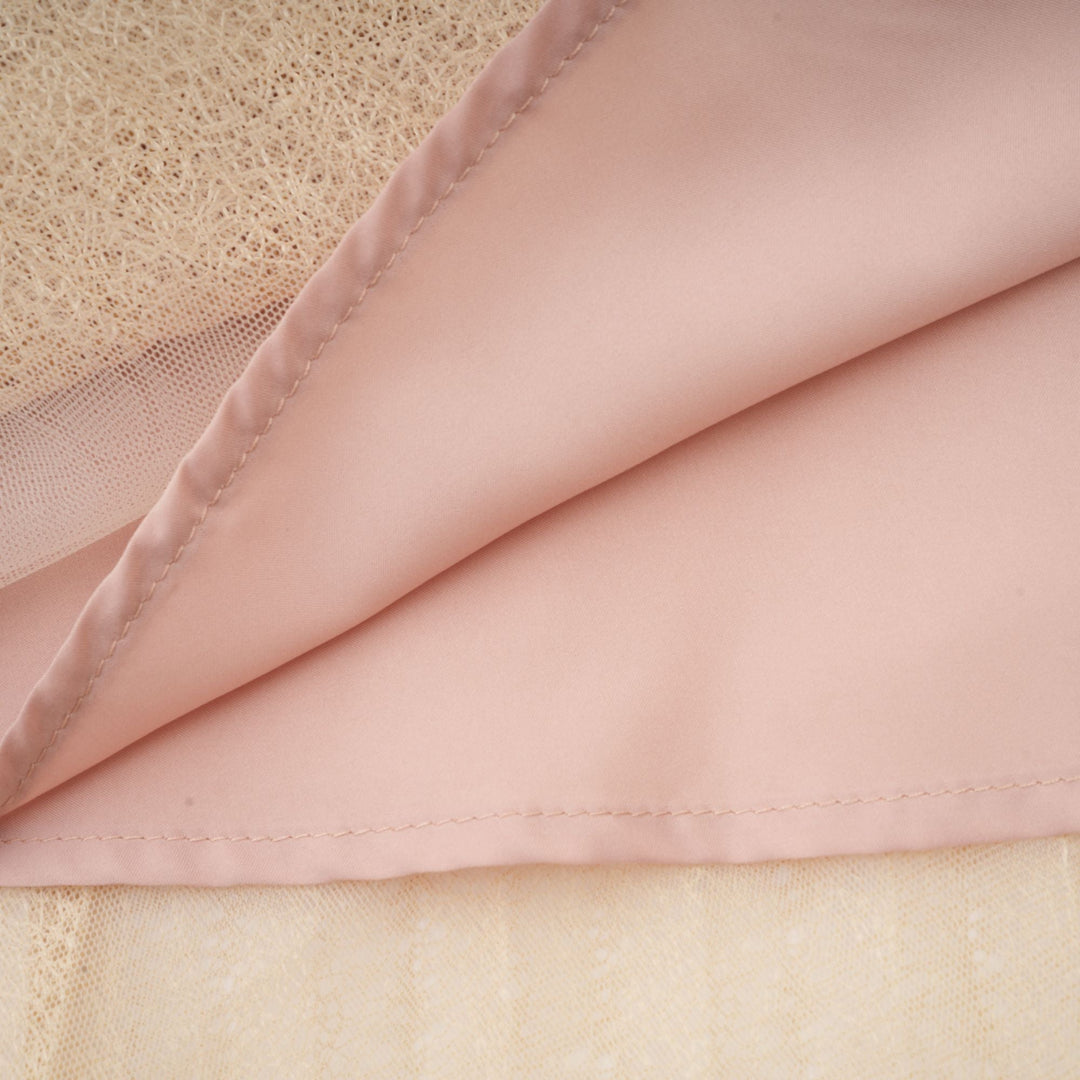 Nerissa pile midi elbise