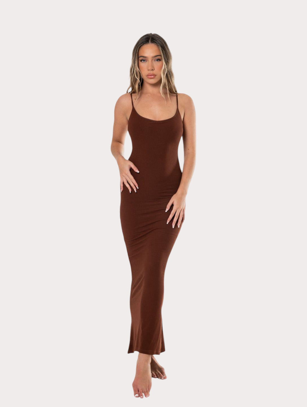Shapewear inceltici maksi Elbise