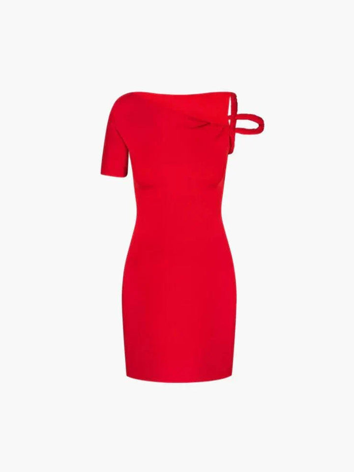 Kylie Twisted Mini Elbise